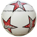 White Color Rubber Soccer with Star Logo for Promotion Gifts
